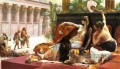 Cléopâtre testant les poisons sur les prisonniers condamnés Alexandre Cabanel Nu